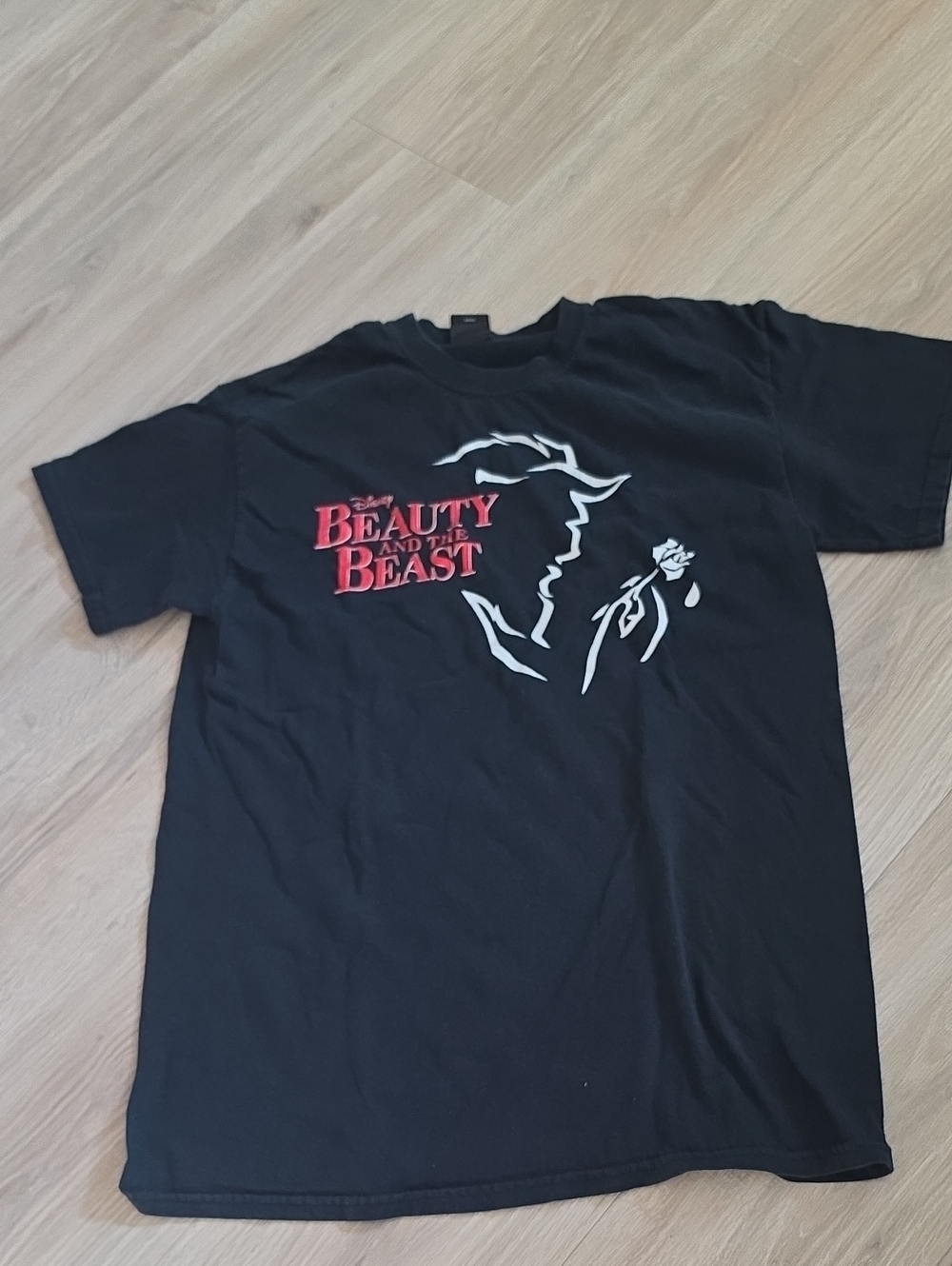 Beauty and the Beast Graphic Tee - Black